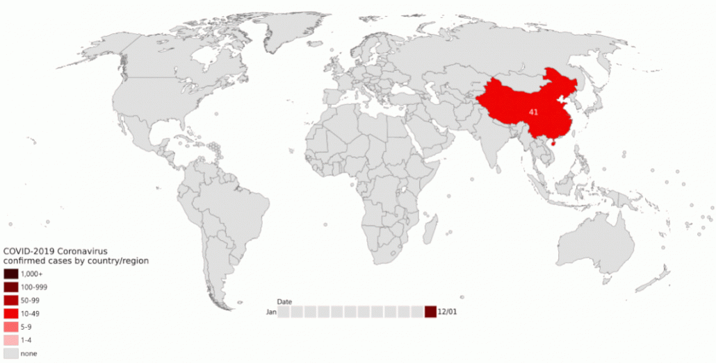 Diễn biến dịch COVID-19 trên toàn thế giới