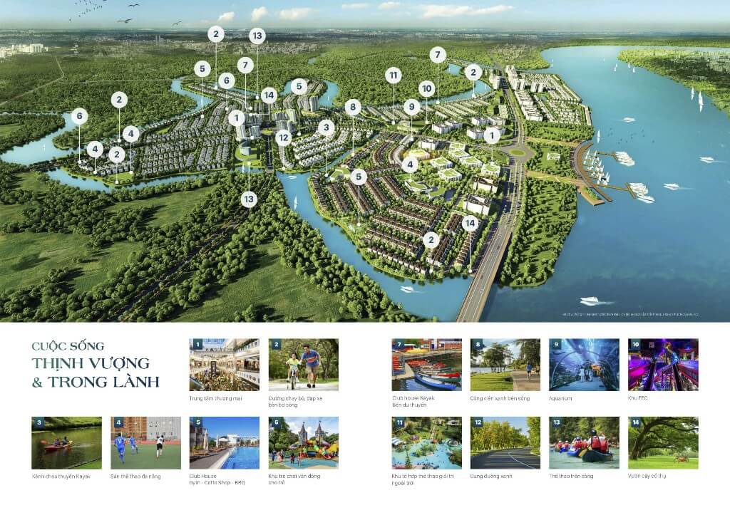 Aqua City Đô thị dẫn đầu bất động sản ven sông phía đông tp.HCM
